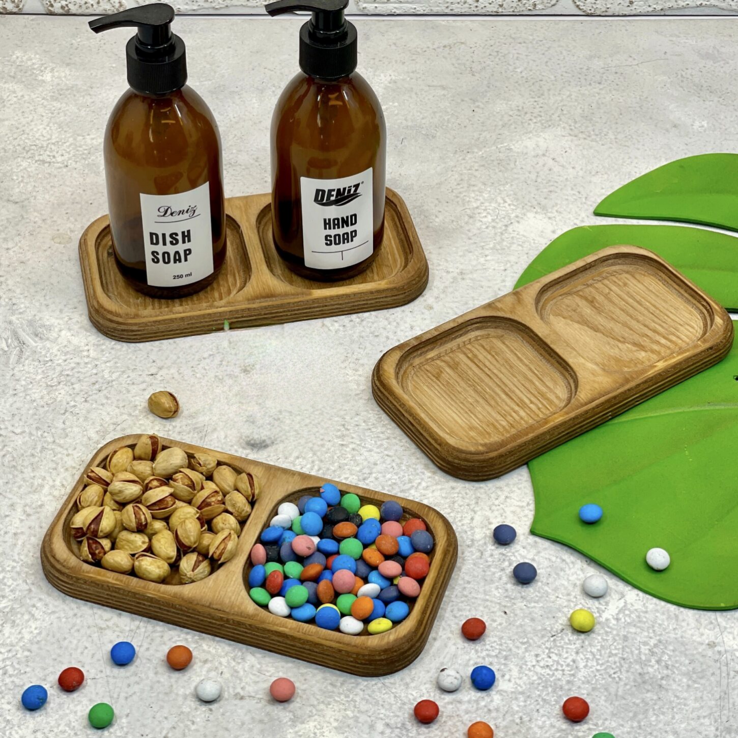 قیمت اردو خوری چوبی ۲ خانه