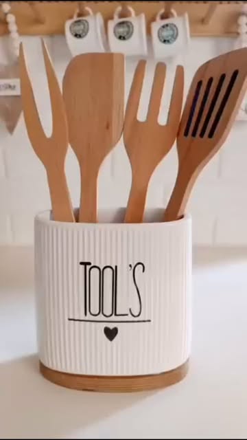 جا قاشقی سرامیک زیر‌چوبی