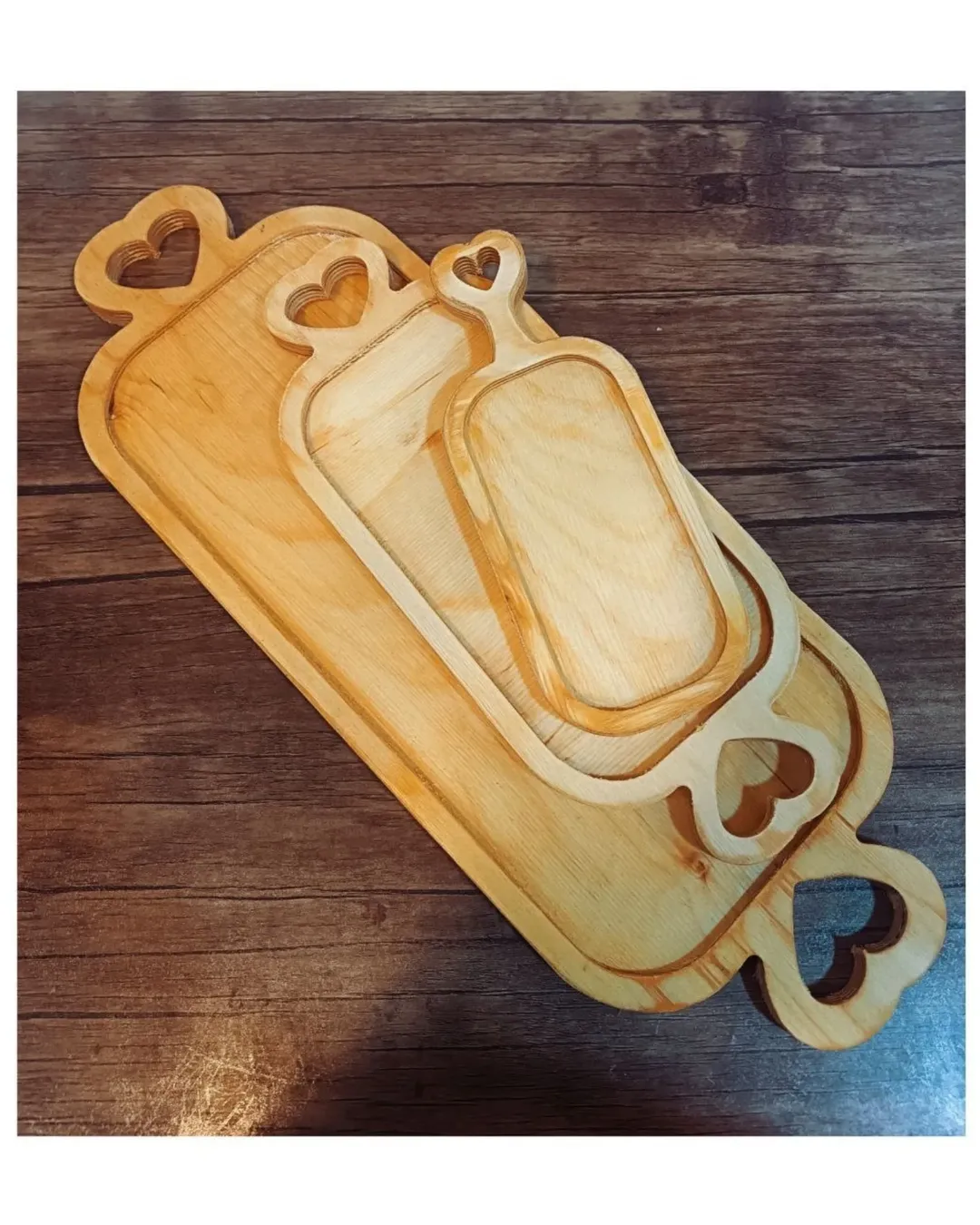 رولت‌خوری چوبی از جنس چوب طبیعی