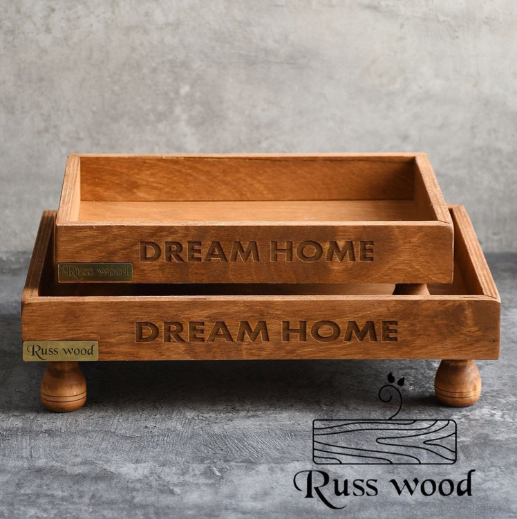 رایزر چوبی پایهدار سایز بزرگ