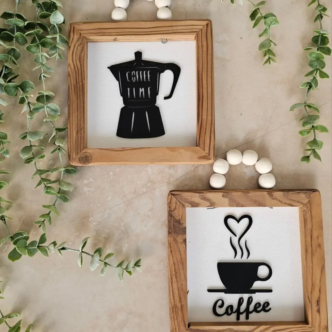 تابلو چوبی آویز دار