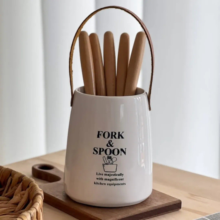 جاقاشقی سرامیک دسته چرمی