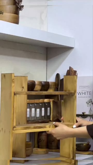 استند پازلی چوبی