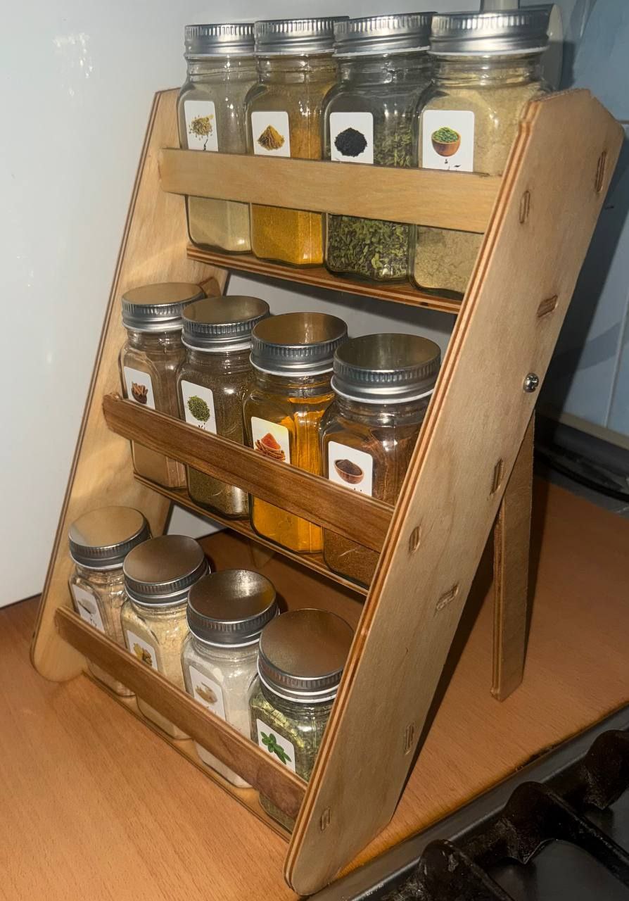 شیشه ادویه مک کارتی استند دار