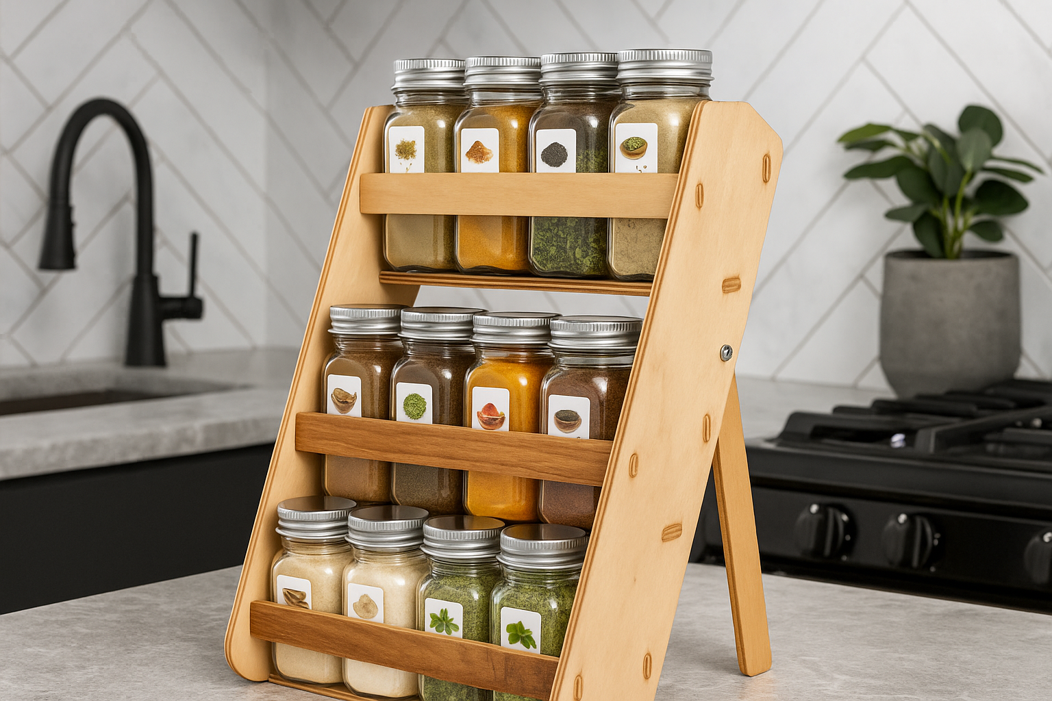 سرویس ادویه استند دار