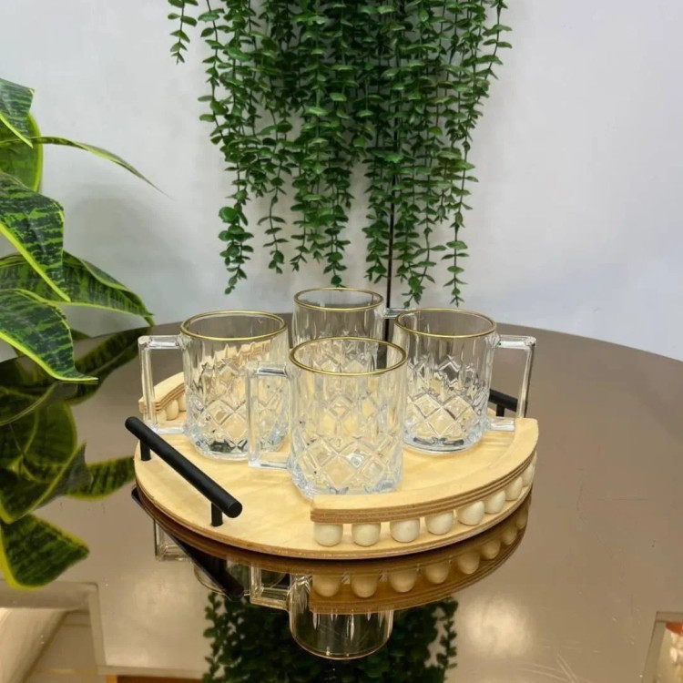 سینی گرد مهره دار