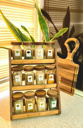 ست ادویه مککارتی ۳ طبقه قابل استفاده روی کابینت و داخل کشو