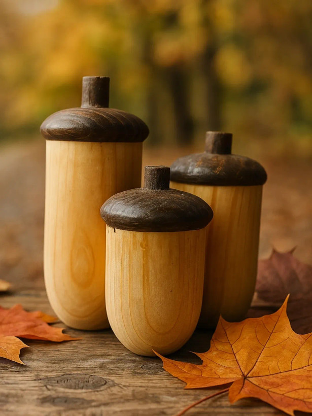 بلوط ۳ عددی دکوری