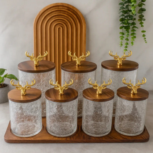 پاسماوری بلور آبگز ۷ تکه