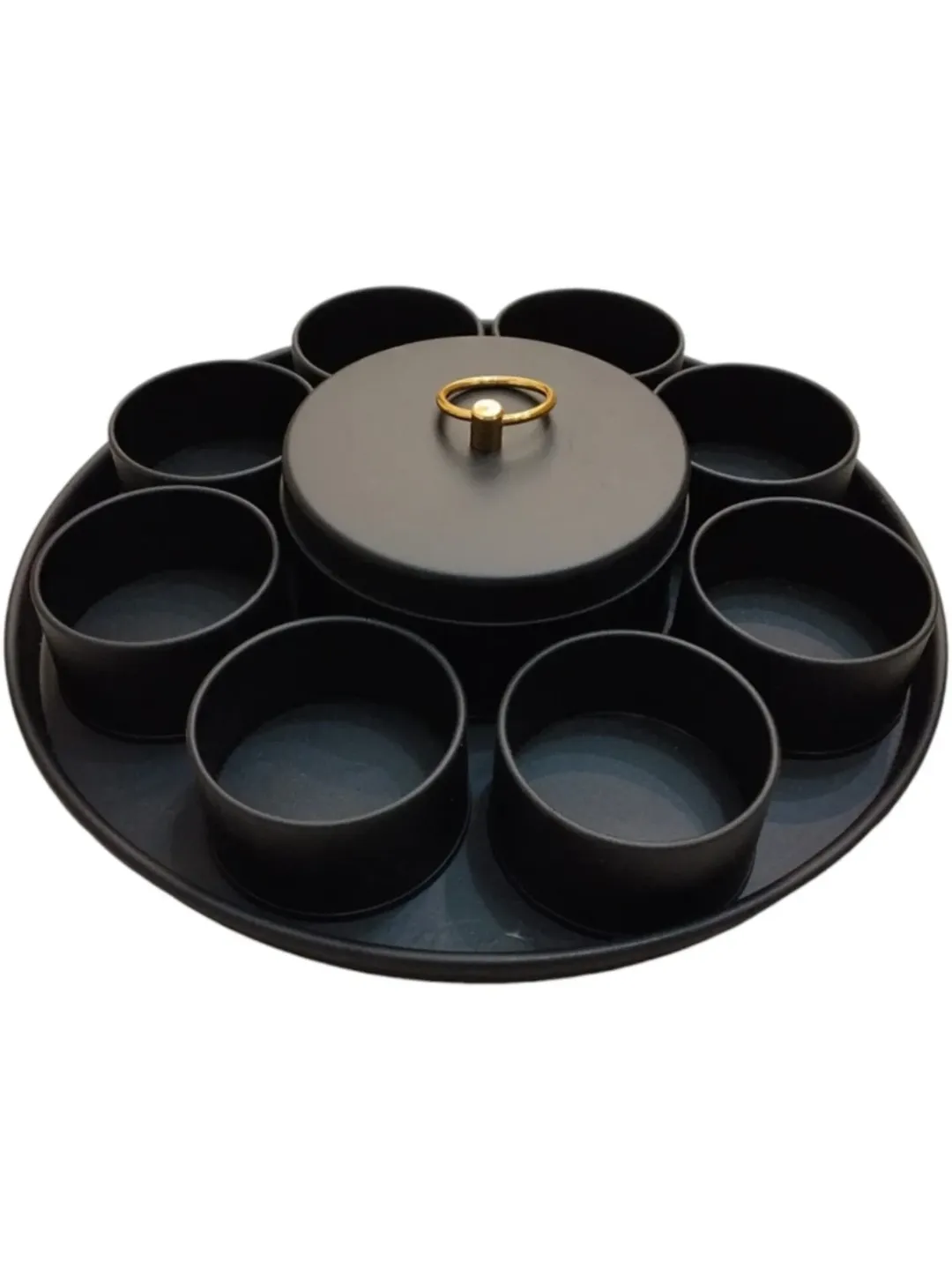 اردو خوری فلزی مشکی