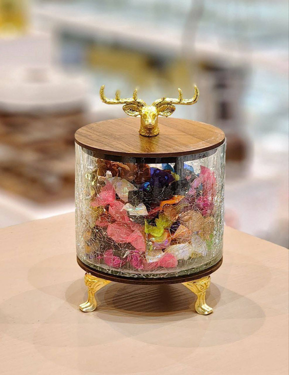 قندان درب چوبی بلور