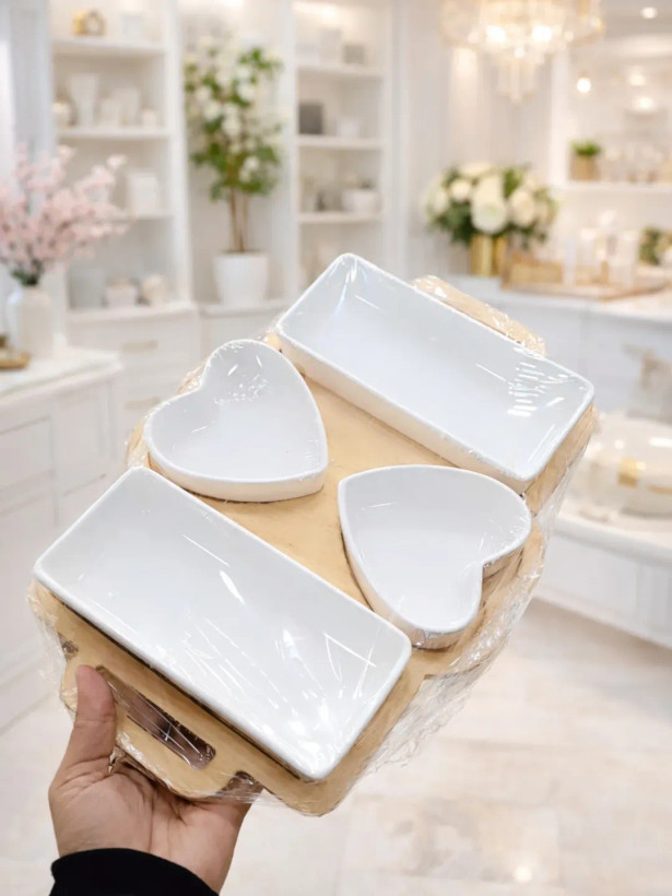 اردو خوری سرامیک زیر چوب