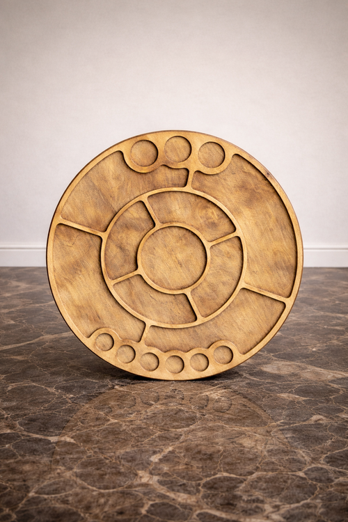 سینی مزه خوری گرد چوبی