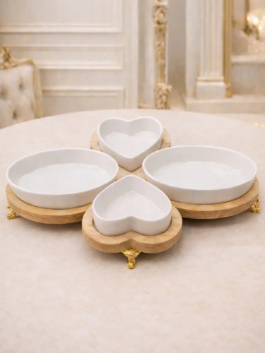 اردو خوری سرامیک سینی دار