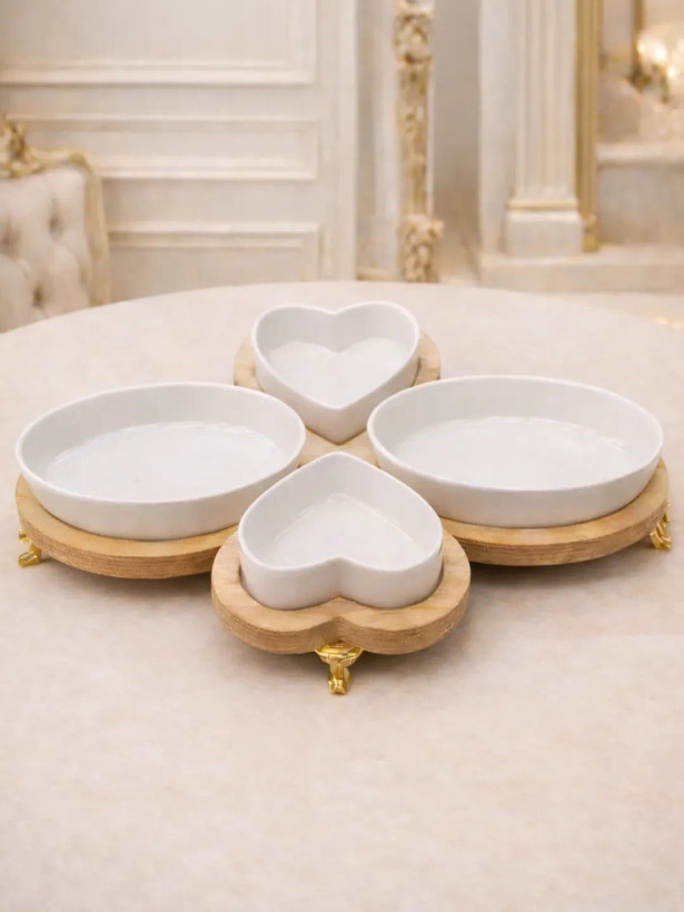 اردو خوری سرامیک سینی دار