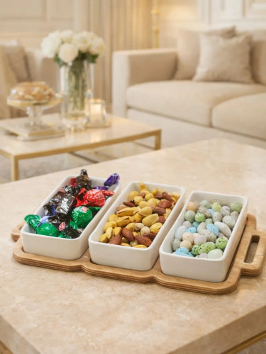 اردو خوری سرامیک سینی دار