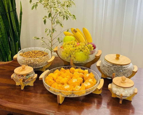 سرویس پذیرایی بلور ۵ تکه