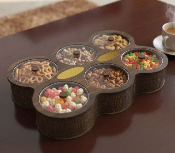 تیبگ چوبی شش خانه