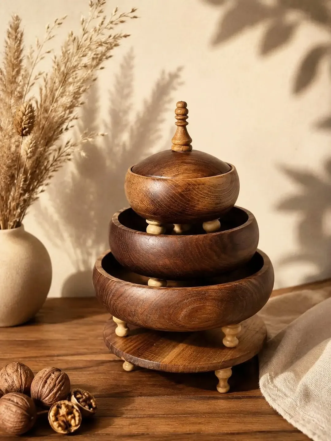 سرویس چوب گردو